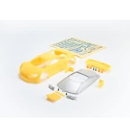 JOMUREMA JOM280355 JR-GT01 MINI-Z MR-03 HARD BODY SET (YELLOW) (98MM)