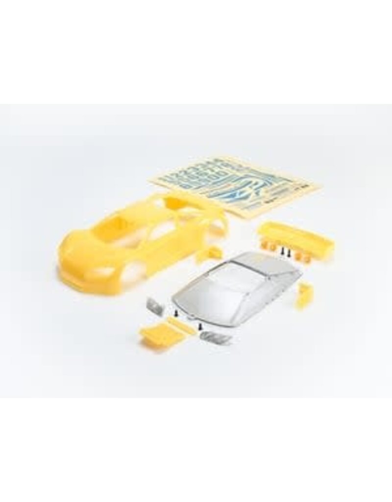 JOMUREMA JOM280355 JR-GT01 MINI-Z MR-03 HARD BODY SET (YELLOW) (98MM)