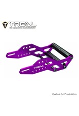 TREAL TRLX0045DPOMN LOSI MINI LMT ALUMINUM WHEELIE BAR SET (PURPLE)