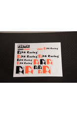 PN RACING KEN PN707702 PN RACING TEAM PNWC 3D TRANSFER DECALS
