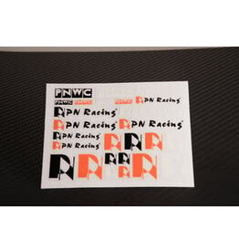 PN RACING KEN PN707702 PN RACING TEAM PNWC 3D TRANSFER DECALS