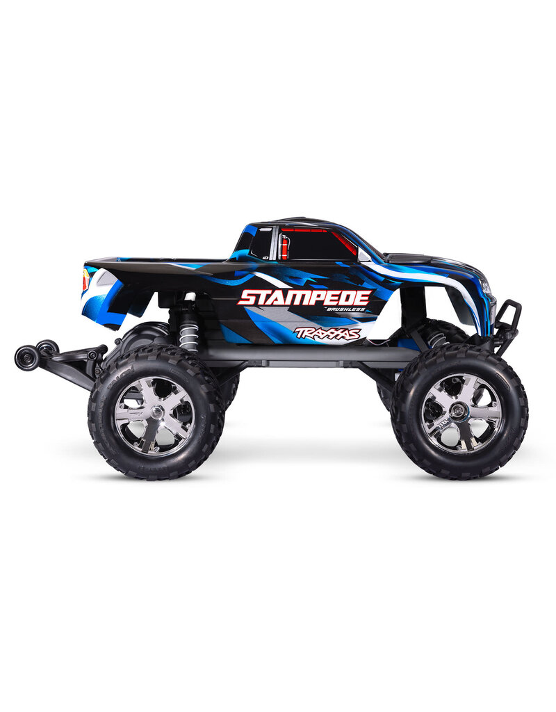 TRAXXAS TRA36354-4-BLUE STAMPEDE 2WD BL2S HD: BLUE