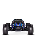 TRAXXAS TRA37354-4-BLUE 1/10 RUSTLER 2WD BL-2S HD RTR STADIUM TRUCK: BLUE