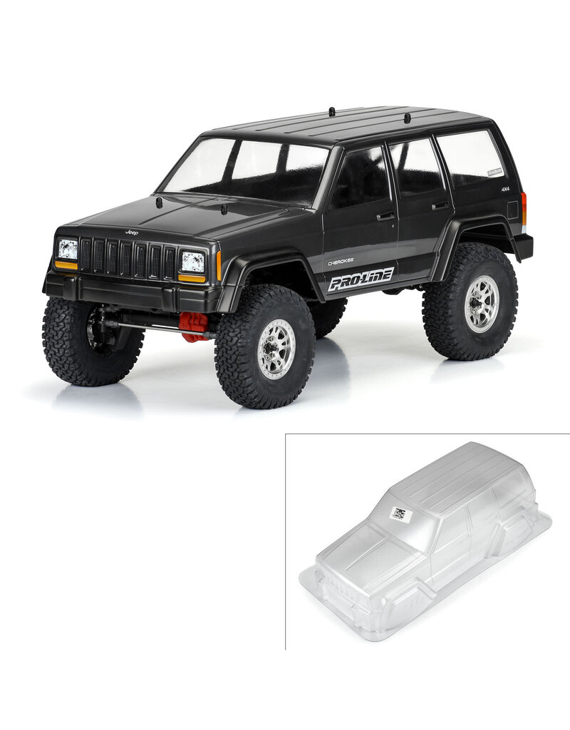 PROLINE RACING PRO363500 2001 JEEP CHEROKEE CLEAR BODY 12.3 WB