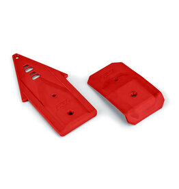 PROLINE RACING PRO639507 BASH ARMOR F/R SKID PLATES FOR ARRMA 3S RED