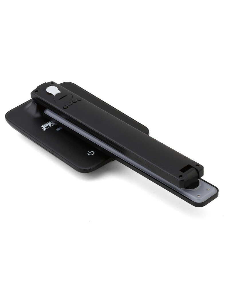 PROTEK RC PTK-8298 MULTIFUNCTION LED PIT LIGHT (W/WIRELESS CHARGE, CLOCK, DATE & TEMP)