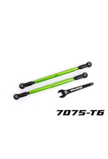 TRAXXAS TRA7897G TOE LINKS FRONT GREEN ALUM