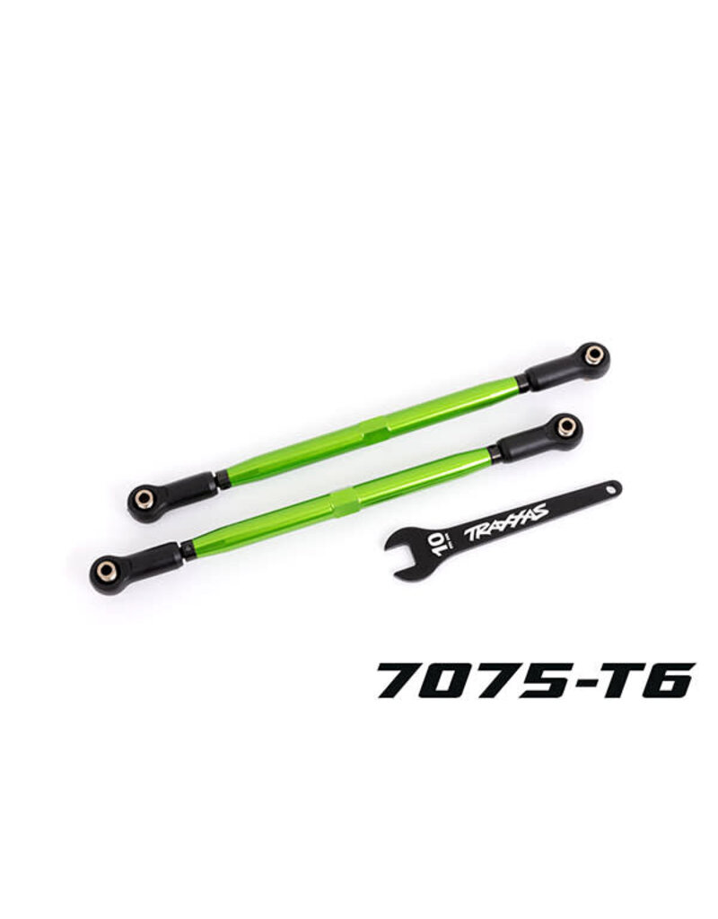 TRAXXAS TRA7897G TOE LINKS FRONT GREEN ALUM