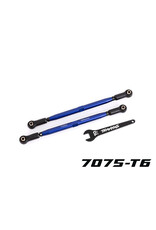 TRAXXAS TRA7897X TOE LINKS FRONT BLUE ALUM