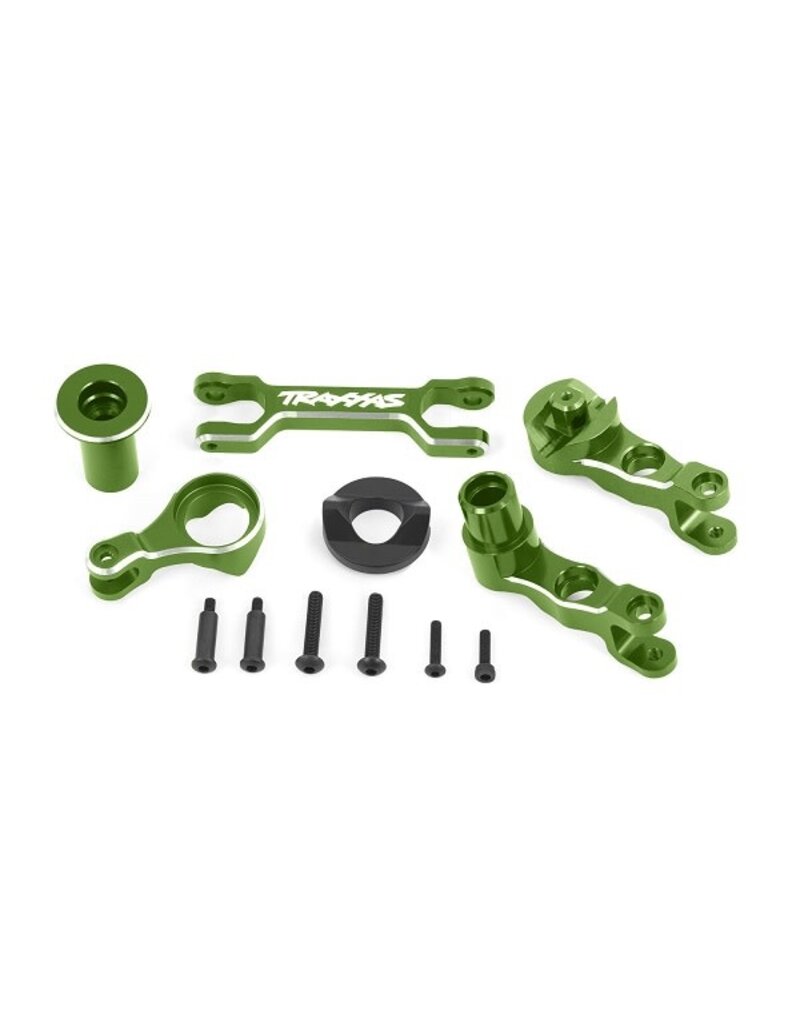 TRAXXAS TRA7746-GRN STEERING BELLCRANKS ALUM GRN