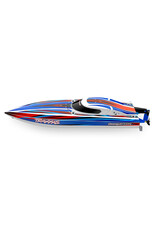 TRAXXAS TRA106064-4-BLUE DISRUPTOR RACE BOAT 4S VXL: BLUE