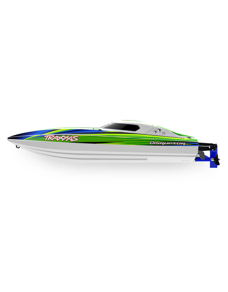 TRAXXAS TRA106064-4-GRN DISRUPTOR RACE BOAT 4S VXL: GREEN