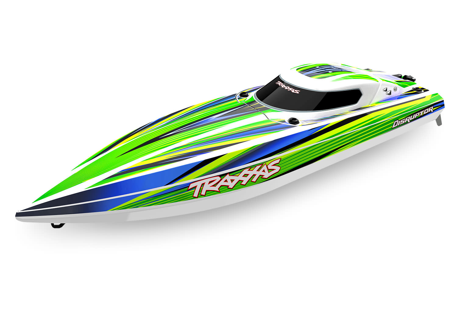 TRA106064-4-GRN DISRUPTOR RACE BOAT 4S VXL: GREEN - My Tobbies