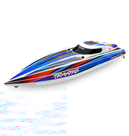 TRAXXAS TRA106064-4-BLUE DISRUPTOR RACE BOAT 4S VXL: BLUE