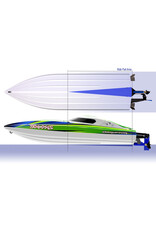 TRAXXAS TRA106064-4-PINK DISRUPTOR RACE BOAT 4S VXL: PINK