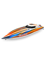 TRAXXAS TRA106064-4-ORNG DISRUPTOR RACE BOAT 4S VXL: ORANGE