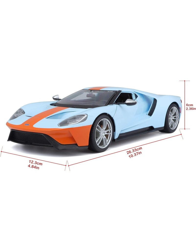 MAISTO MAISTO 31384 1/18 SCALE DIE CAST 2019 FORD GT