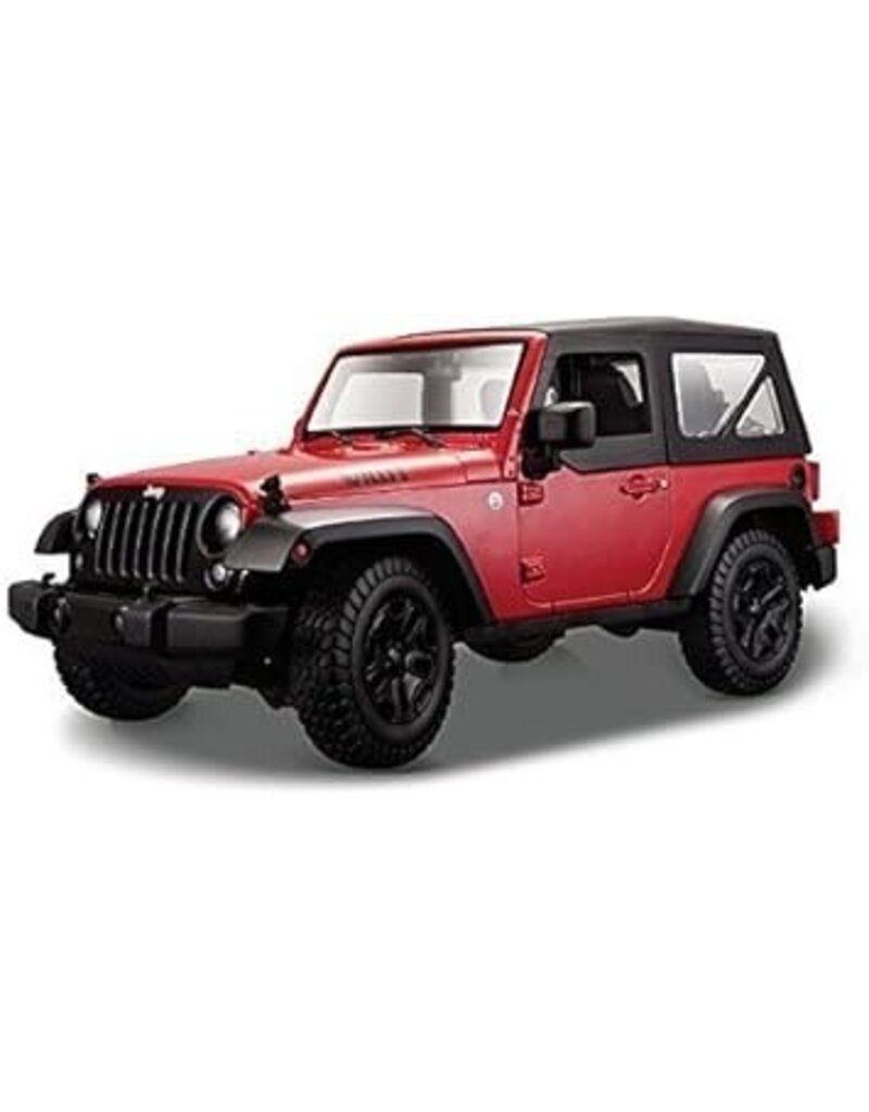 MAISTO MAISTO 31676 1/18 SCALE DIE CAST 2014 JEEP WRANGLER