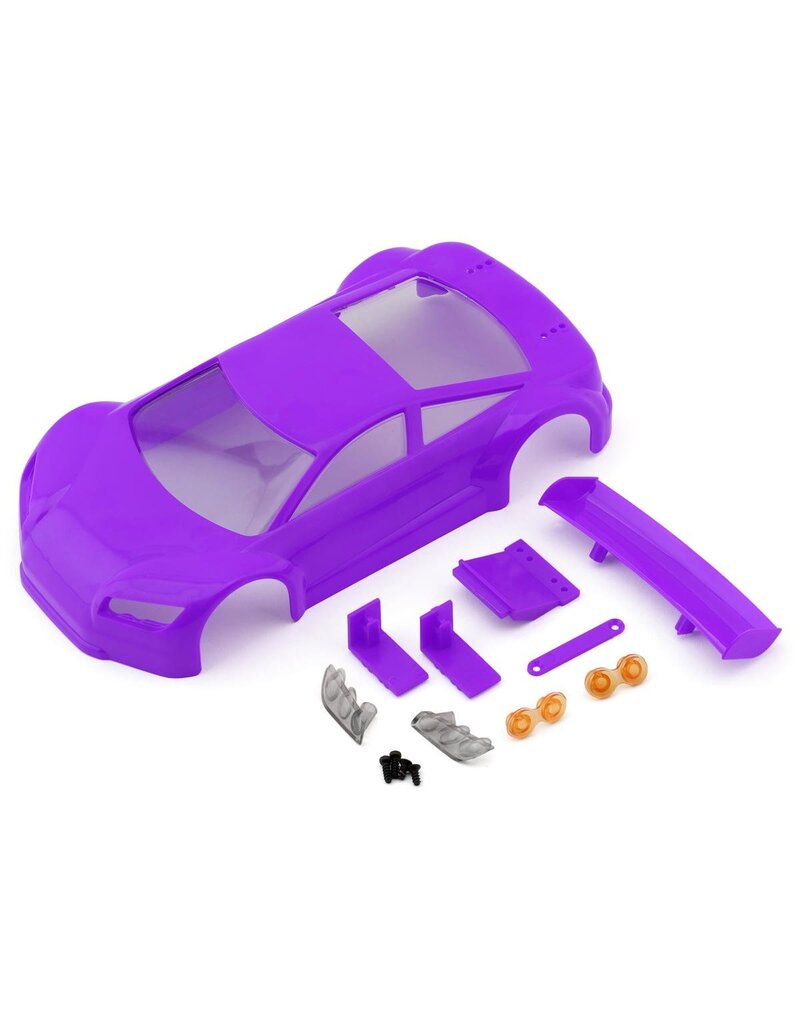 JOMUREMA JOM280374 JR-GT01 MINI-Z MR-03 HARD BODY SET (VIOLET) (98MM)
