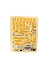 JOMUREMA JOM280370 JR-GT01 MINI-Z MR-03/MR-04 HARD BODY SET (98MM): LIGHT BLUE