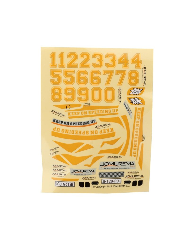 JOMUREMA JOM280370 JR-GT01 MINI-Z MR-03 HARD BODY SET (LIGHT BLUE) (98MM)