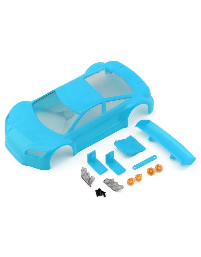 JOMUREMA JOM280370 JR-GT01 MINI-Z MR-03/MR-04 HARD BODY SET (98MM): LIGHT BLUE