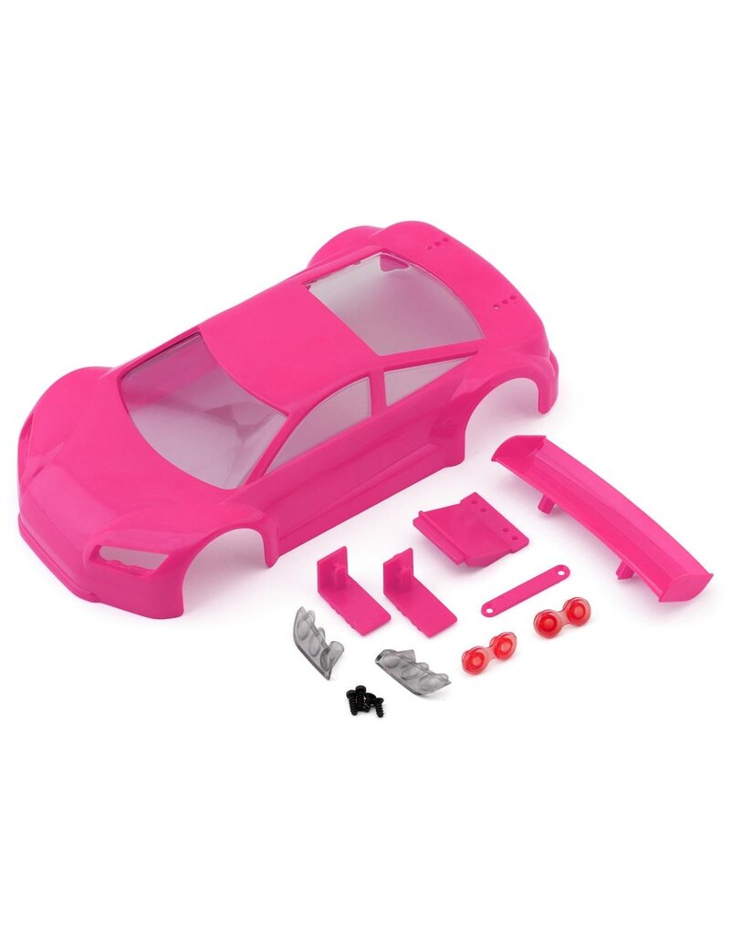 JOMUREMA JOM280373 JR-GT01 MINI-Z MR-03 HARD BODY SET (PINK) (98MM)