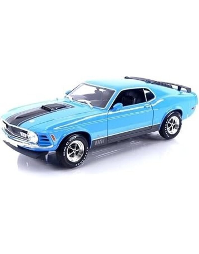 MAISTO MAISTO 31453 1/18 SCALE DIE CAST 1970 FORD MUSTANG MACH 1