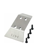 HOT RACING HRAGRM331F STAINLESS STEEL FRONT SKID PLATE FOR ARRMA GROM