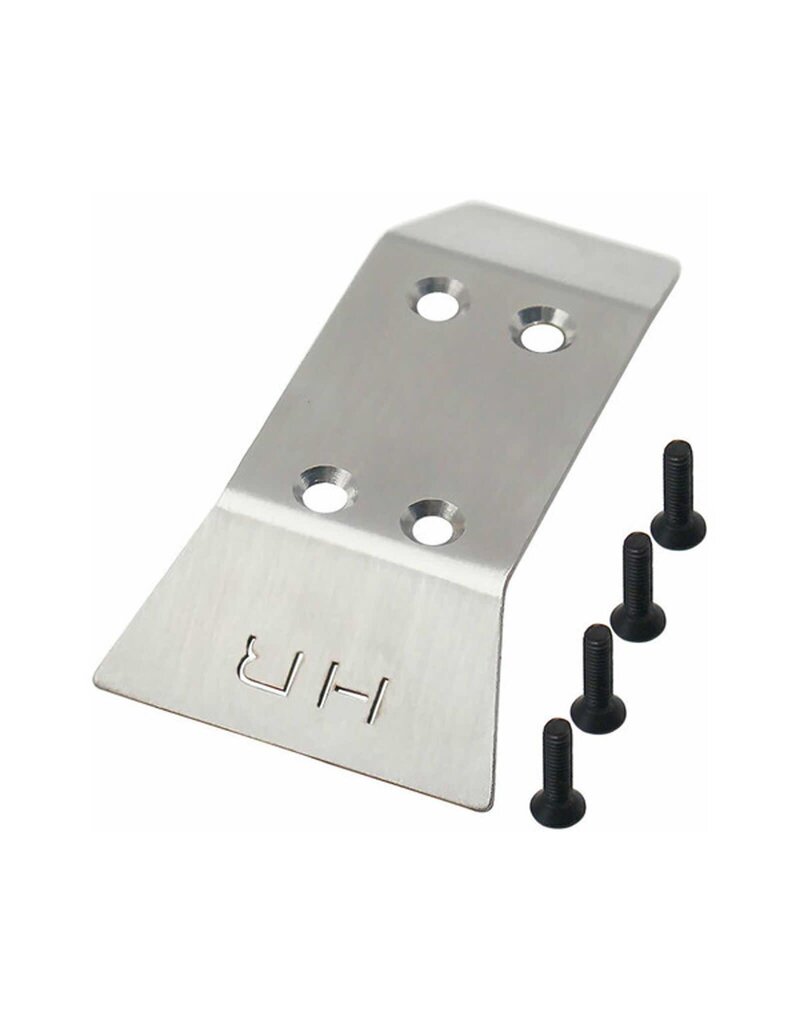 HOT RACING HRAGRM331F STAINLESS STEEL FRONT SKID PLATE FOR ARRMA GROM