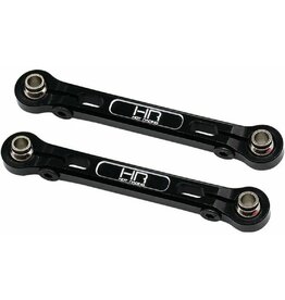 HOT RACING HRAGRM49T01 ALUMINUM STEERING LINKS FOR ARRMA GROM