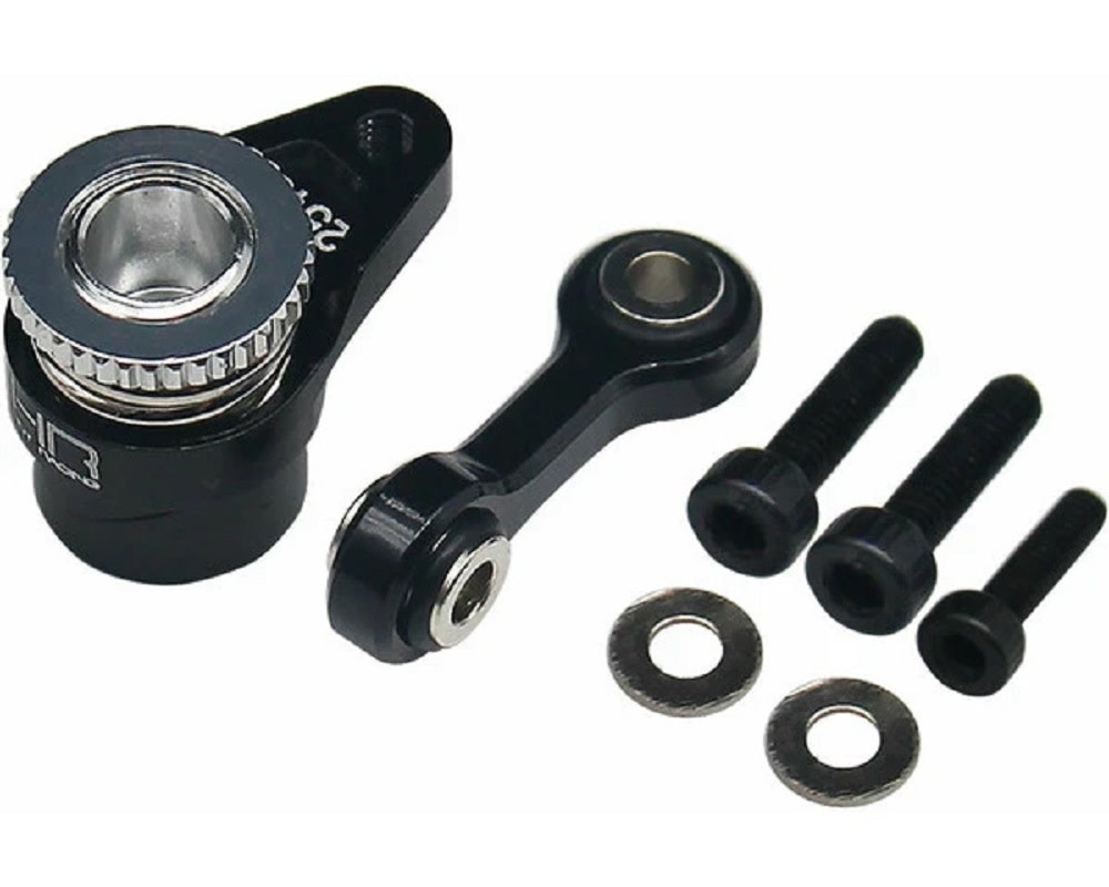 HRAGRM48SH25T CNC ALUMINUM 25T REEF SERVO SAVER FOR ARRMA GROM