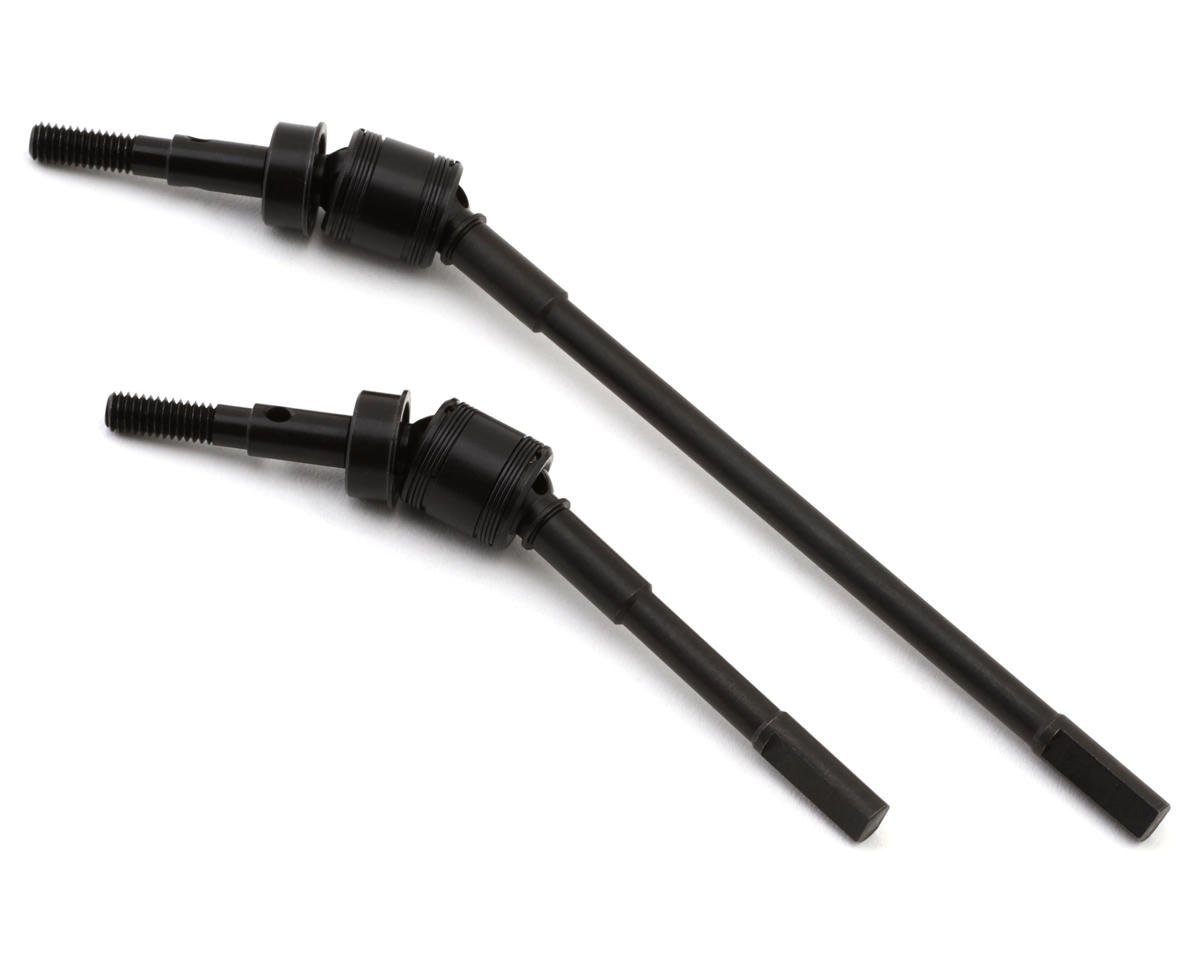 UPG-18000 DOUBLE CARDAN JOINT FRONT DRIVE SHAFTS FOR AR45 AXLES (2) (SCX10 PRO & SCX10 III)
