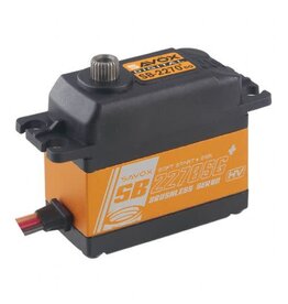 SAVOX SAVSB2270SGP HIGH VOLTAGE BRUSHLESS DIGITAL SERVO W/SOFT START, 0.11SEC / 624.9OZ @ 8.4V