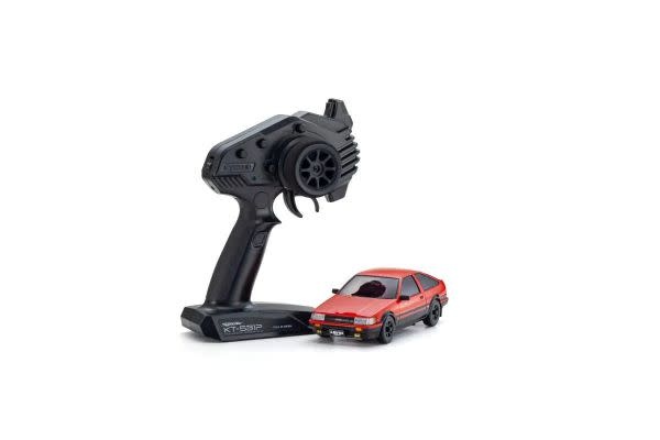 KYO32641RBK MINI-Z AWD MA-020 READYSET TOYOTA COROLLA LEVIN AE86: RED / BLACK