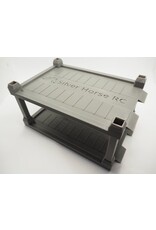 SILVER HORSE SHRC65412553 PIT STACKER - DOUBLE STACK: GREY