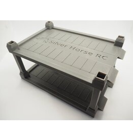 SILVER HORSE SHRC 65412553 PIT STACKER - DOUBLE STACK: GREY