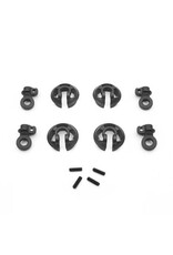 TEKNO RC TKR6701 EB410/ET410 LOCKING SHOCK ROD END & SPRING PERCH SET