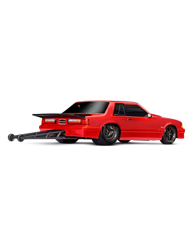 TRAXXAS TRA94346-74-RED DRAG SLASH MUSTANG HD