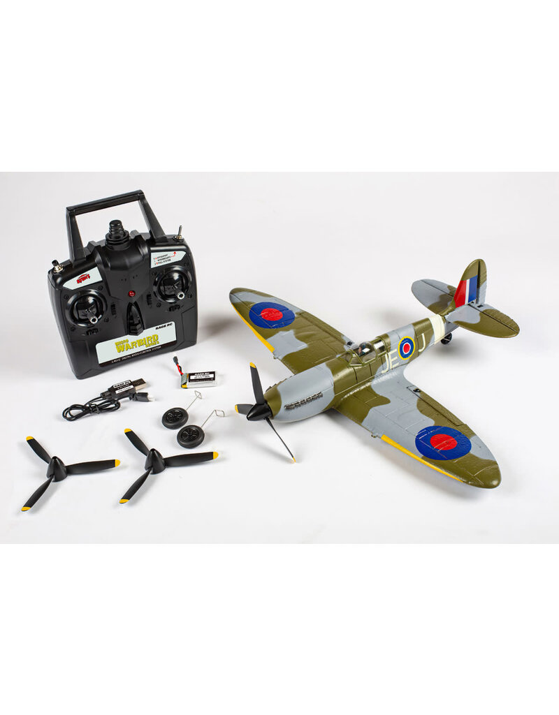 RAGE RC RGRA1303V2 SUPERMARINE SPITFIRE MICRO RTF AIRPLANE WITH PASS (PILOT ASSIST STABILITY SOFTWARE) SYSTEM