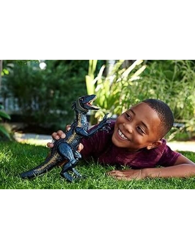 JURASSIC WORLD MTL HKY11 JURASSIC WORLD TRACK'N ATTACK INDORAPTOR DINO TRACKERS