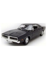MAISTO MAISTO 31387 1/18 SCALE DIE CAST 1969 DODGE CHARGER R/T: WHITE