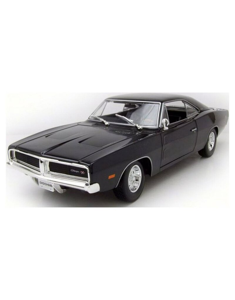 MAISTO MAISTO 31387 1/18 SCALE DIE CAST 1969 DODGE CHARGER R/T: WHITE