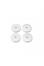 TEKNO RC TKR6130  FLAT/TAPERED SHOCK PISTONS (4) (BLANK)