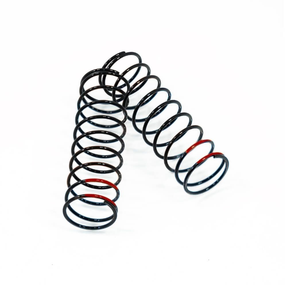 TKR6034D 73MM REAR SHOCK SPRING SET (2) (RED)