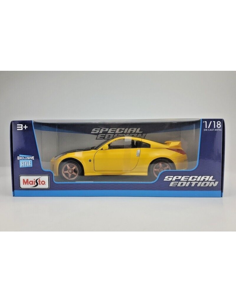 MAISTO MAISTO 31688 1/18 SCALE DIE CAST NISSAN 350Z NISMO CUSTOM