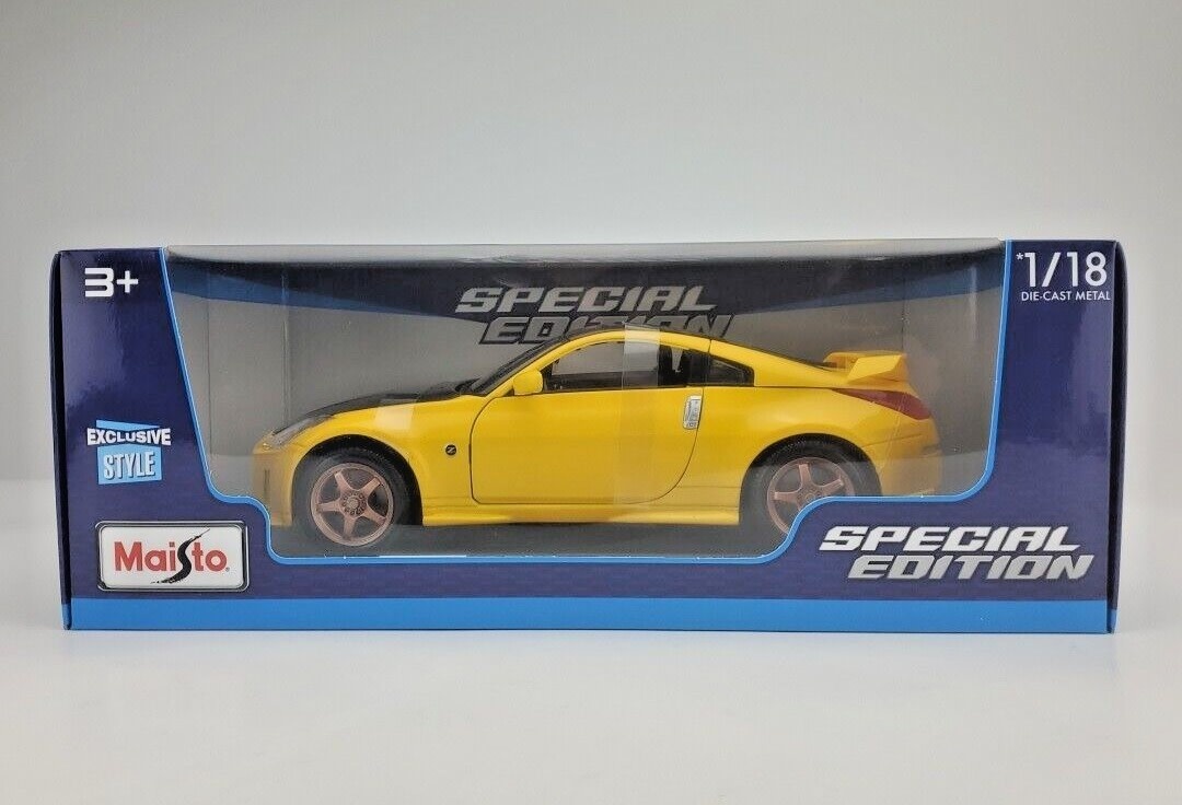 MAISTO 31688 1/18 SCALE DIE CAST NISSAN 350Z NISMO CUSTOM