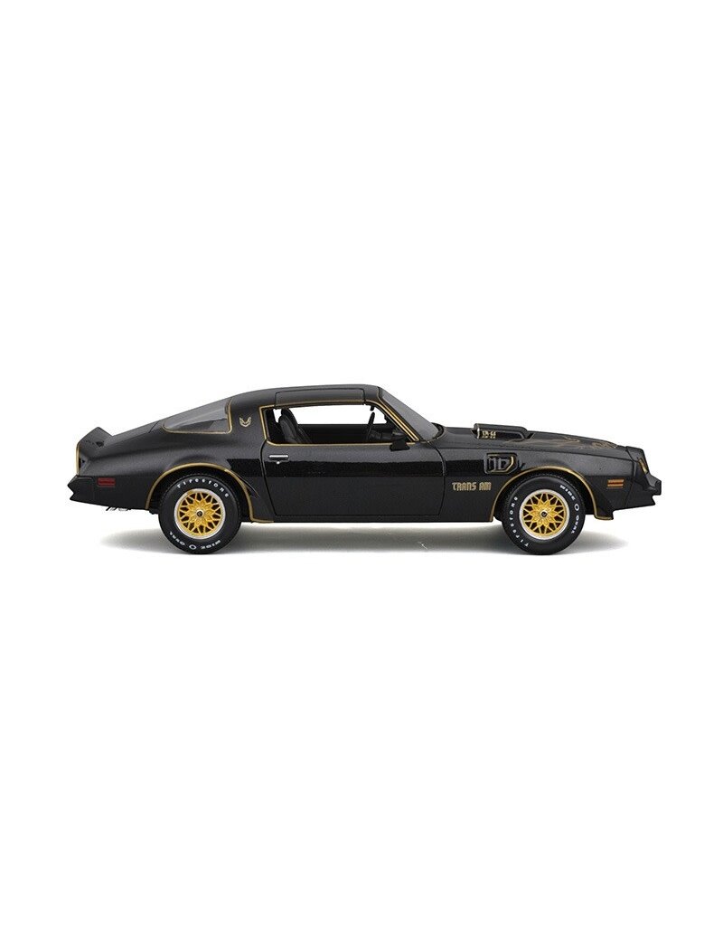 MAISTO MAISTO 31464 1/18 SCALE DIE CAST PONTIAC FIREBIRD TRANS AM: BLACK