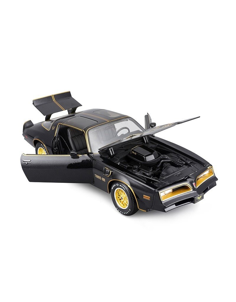 MAISTO MAISTO 31464 1/18 SCALE DIE CAST PONTIAC FIREBIRD TRANS AM: BLACK