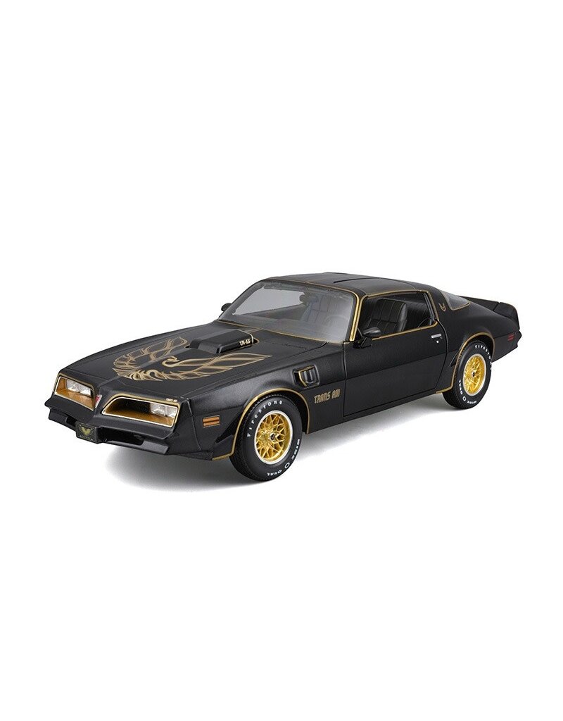 MAISTO MAISTO 31464 1/18 SCALE DIE CAST PONTIAC FIREBIRD TRANS AM: BLACK